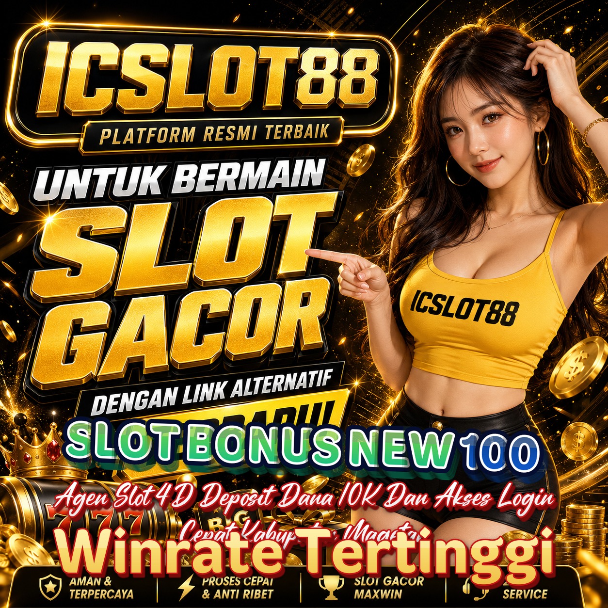 SLOT BONUS NEW 100
